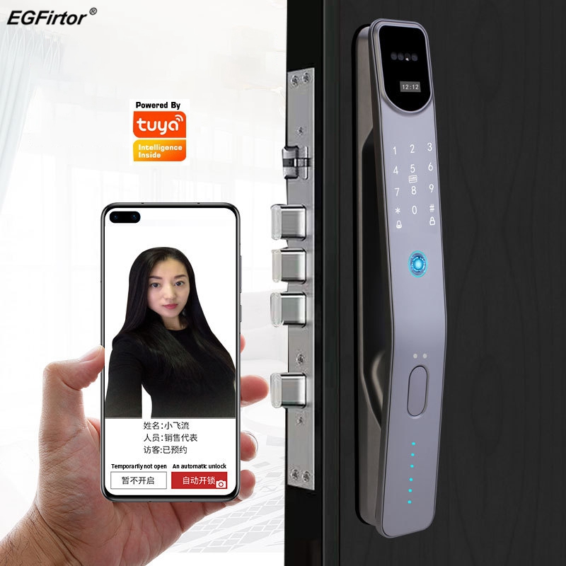 Smart Home Door Lock - Смарт-замок дверной Tuya с поддержкой Wi-Fi