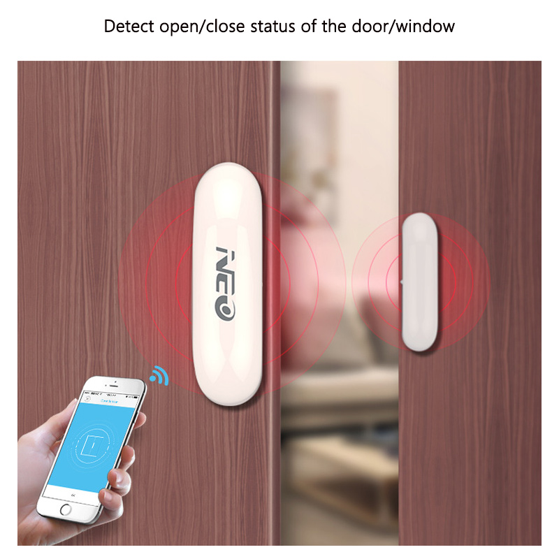 Wireless Door Sensor - Интеллектуальный беспроводной магнитный датчик-сигнализация для дверей