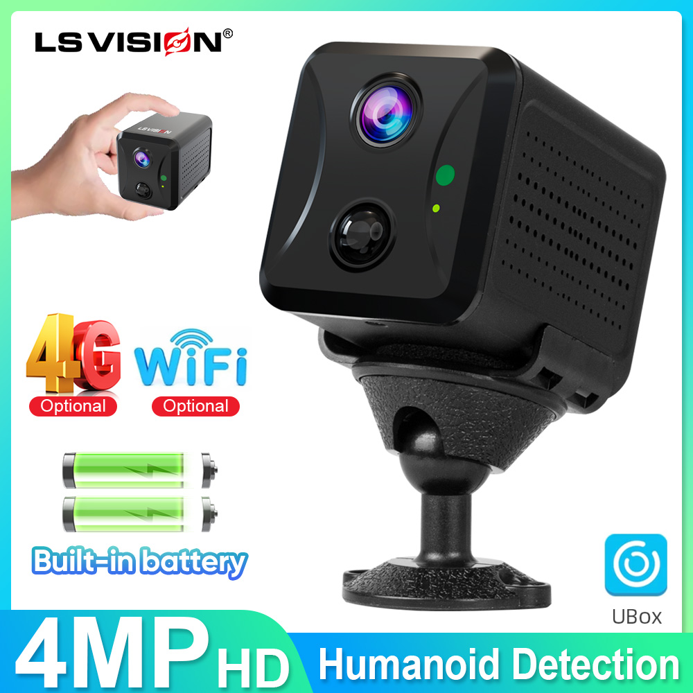Smart Home Camera Ezviz - Мини-камера LS VISION 4g Sim CCTV